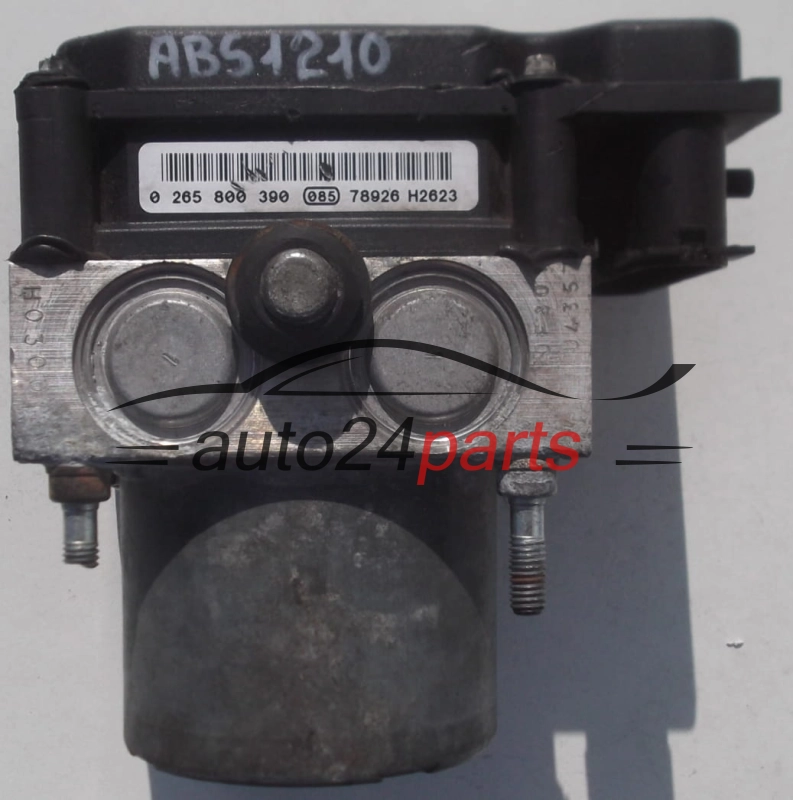 BOMBA DE ABS PEUGEOT  BOSCH 0 265 231 302, 0265231302, 96 468 287 80, 9646828780, 0 265 800 390, 0265800390