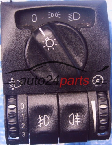 INTERRUPTEUR D'ECLAIRAGE COMMUTATEUR OPEL OMEGA 1994-2003 Interrupteur d'éclairage avec des halogènes