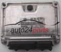 CENTRALINA DO MOTORE VW VOLKSWAGEN LUPO 1.0 AUC 030906032CP, 030 906 032 CP, BOSCH 0261207199, 0 261 207 199, BENZIN ME7.5.10 4702, 1039S01131