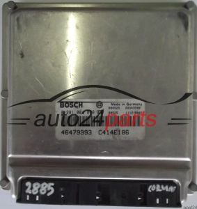 ECU CENTRALITA DE MOTOR FIAT MULTIPLA 1.9 JTD BOSCH 0281001879, 46479993, C414E186 