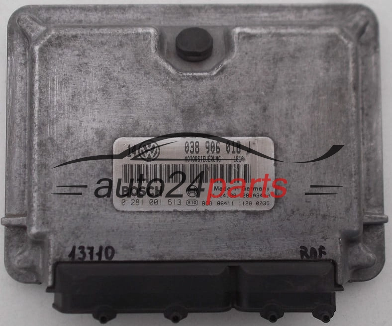 KOMPUTER STEROWNIK SILNIKA VW VOLKSWAGEN GOLF 1.9 TDI BOSCH 0 281 001 613