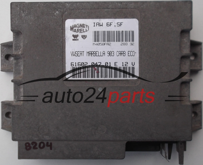 MOTORSTEUERGERÄT ECU STEUERGERÄT SEAT MARBELLA 0.9, IAW 6F.SF