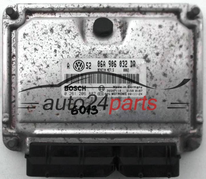 ECU ENGINE CONTROLLER VW VOLKSWAGEN GOLF BORA 1.8T 06A906032DR BOSCH 0261206887