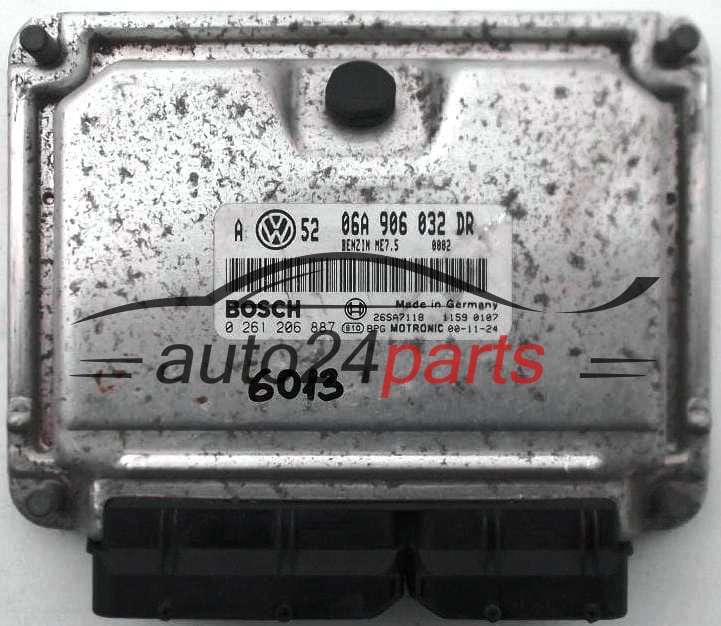 ECU ENGINE CONTROLLER VW VOLKSWAGEN GOLF BORA 1.8T 06A906032DR BOSCH 0261206887