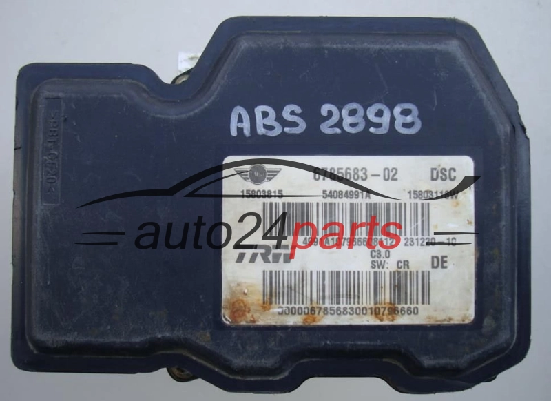 ABS MINI MINI COOPER 6785683-02 / 678568302 / 15803815 / 54084991A / 15803116W