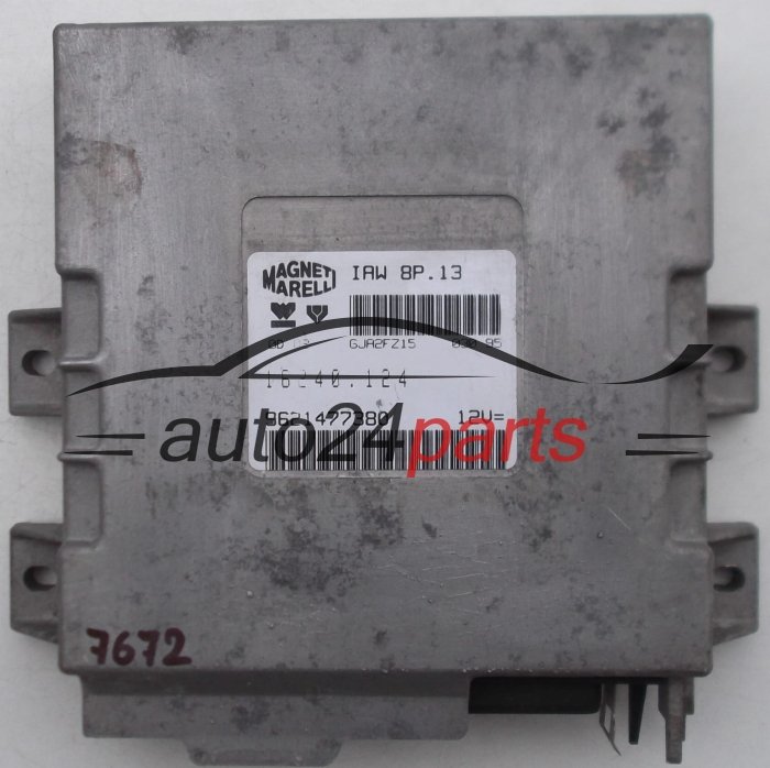 ECU ENGINE CONTROLLER CITROEN PEUGEOT MAGNETI MARELLI IAW 8P.13,  16240.124, 9621477380