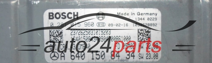 Μονάδα Ελέγχου Κινητήρα MERCEDES W169 BOSCH 0 281 015 960, 0281015960, A 640 150 84 34, A6401508434 