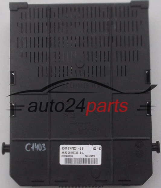 CENTRALITA DE CONFORT BSI CITROEN PEUGEOT 2.0 HDI JOHNSON CONTROLS 21676031-5B,  96 635 101 80