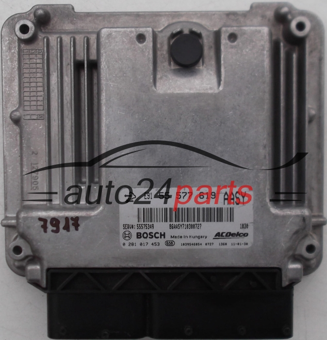Μονάδα Ελέγχου Κινητήρα OPEL INSIGNIA 2.0 CDTI BOSCH 0 281 017 453