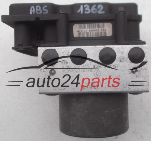 BOMBA HIDRAULICA Y CENTRALITA ABS RENAULT CLIO II KANGOO THALIA TWINGO NISSAN KUBISTAR BOSCH  0 265 800 335, 0265800335