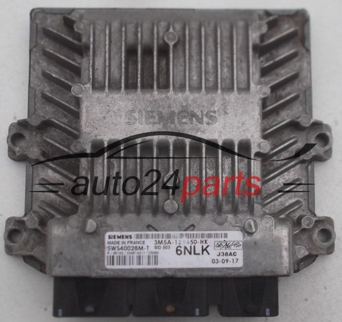 CENTRALINA DO MOTORE FORD C-MAX 2.0 TDCI SIEMENS 5WS40028M-T,  FoMoCo 3M5A-12A650-HK