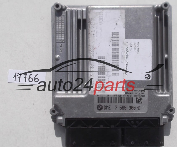 Μονάδα Ελέγχου Κινητήρα BMW E90, 318I, 320I 2.0, BOSCH 0 261 201 160, 0261201160, DME 7 565 300, 7565300