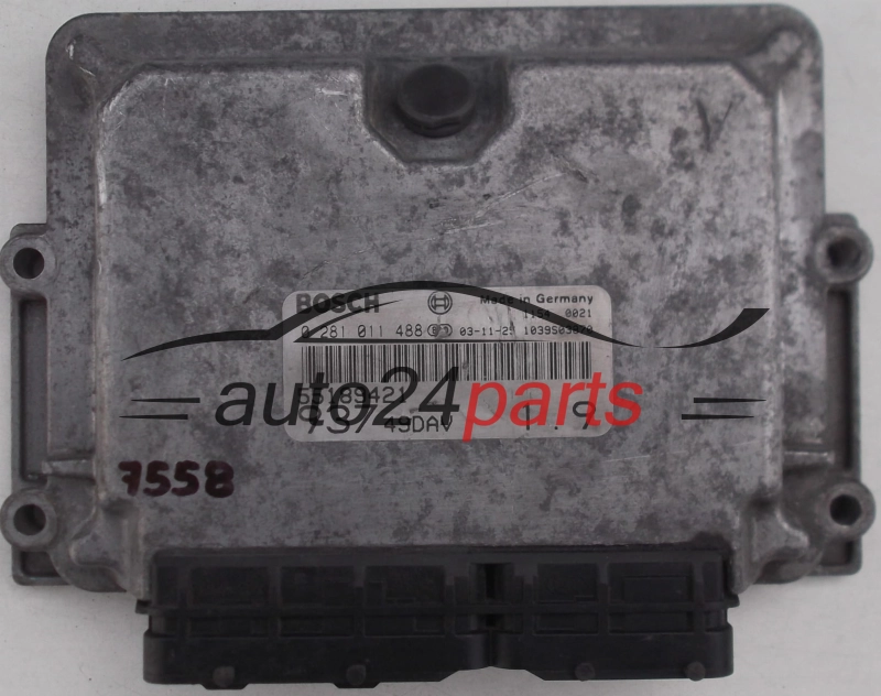 Centralina motore Alfa Romeo 147 1.9 JTD 0281011488 55189421 93749DAV