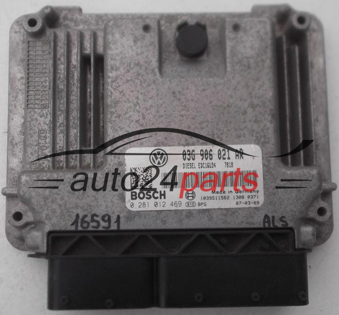  KOMPUTER STEROWNIK SILNIKA VW VOLKSWAGEN CADDY 1.9 TDI