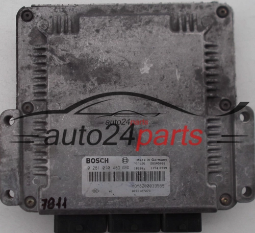 KOMPUTER STEROWNIK SILNIKA RENAULT MEGANE 1.9 DCI, BOSCH 0281010483, HOM8200039569