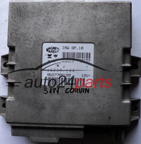 Μονάδα Ελέγχου Κινητήρα CITROEN XANTIA PEUGEOT 306 1.8 MAGNETI MARELLI IAW 8P.10, IAW8P10, 9627788180, 16239.144, 16239144 