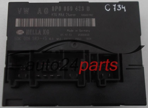CENTRALKA MODUL STEROWNIK KOMFORTU VW VOLKSWAGEN GOLF 1K0 959 433 B, 1K0959433B, 5DK 008 583-10, 5DK008583 -  C733, C734