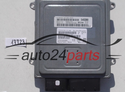 Μονάδα Ελέγχου Κινητήρα CHRYSLER DODGE CALIBER 2.0 SIEMENS VDO A2C53240963