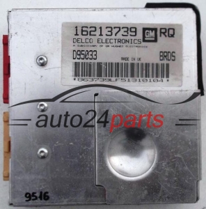 KOMPUTER STEROWNIK SILNIKA OPEL TIGRA 1.4, 16213739RQ, 16213739 RQ - 9516