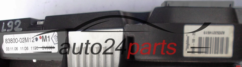 Κοντέρ TOYOTA AURIS 2.0 D-4D A2C53214619 A2C53244987, 8380002M12, 83800-02M12
