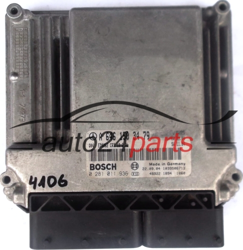 MOTORSTEUERGERÄT ECU STEUERGERAT MERCEDES W203 220 2.2 CDI A6461503479