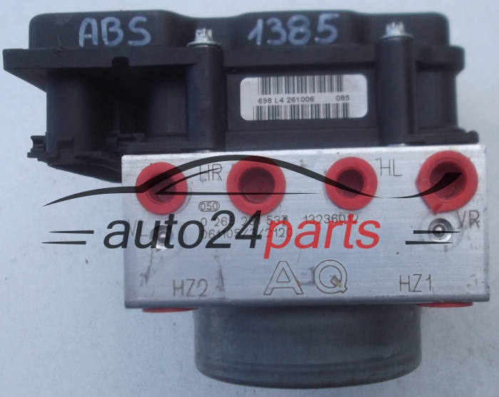 Aντλία ABS OPEL CORSA D BOSCH 0 265 231 537, 0265231537, 13236012 AQ, 13236012AQ, 0 265 800 422, 0265800422
