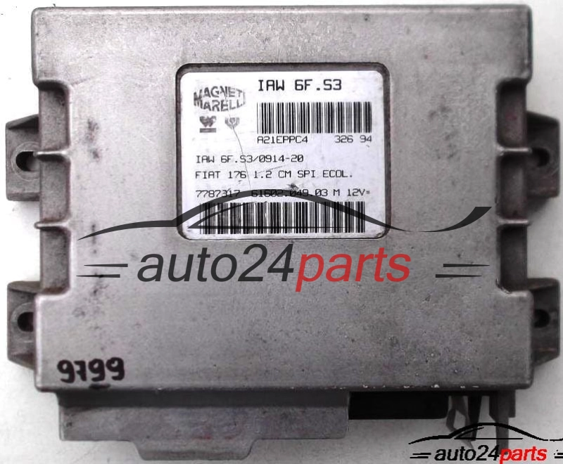 calculateur moteur pourfiat 176 punto 1.2 12v