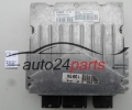 CALCULATEUR MOTEUR CITROEN PEUGEOT 2.0 HDI 5WS40023D-T, 5WS40023DT, SW9644803380, SID 801