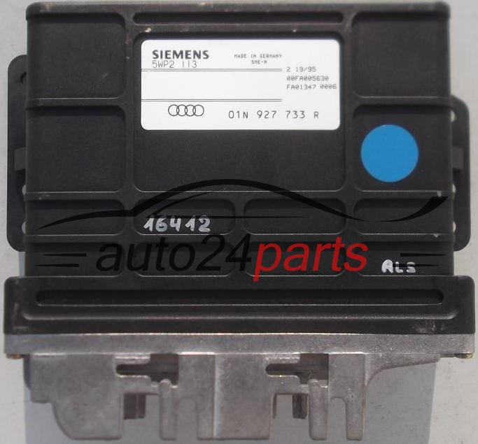 CENTRALINA CALCOLATORE SCATOLA DEL CAMBIO AUDI A4 SIEMENS 5WP2 113, 5WP2113, 01N 927 733 R 01N927733 R