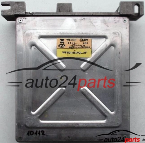 MOTORSTEUERGERÄT ECU STEUERGERAT FIAT SEICENTO 0.9, WF4Q1.08/AQL.AF, WF4Q108AQLAF, IAW4Q1 