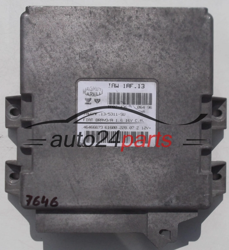 calculateur moteur pour fiat bravo, brava, tipo 1.6 