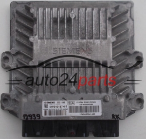 ECU CENTRALITA DE MOTOR PEUGEOT 407 2.0 HDI SIEMENS 5WS40167H-T, 5WS40167HT, SW 9658345080, HW 9655041480, SID803 