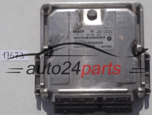 KOMPUTER STEROWNIK SILNIKA CHRYSLER VOYAGER 2.5 CRD BOSCH 0 281 011 280, 0281011280, P04727666AB HN7ABO, 1039S03503 - 17673, 17813, 17640