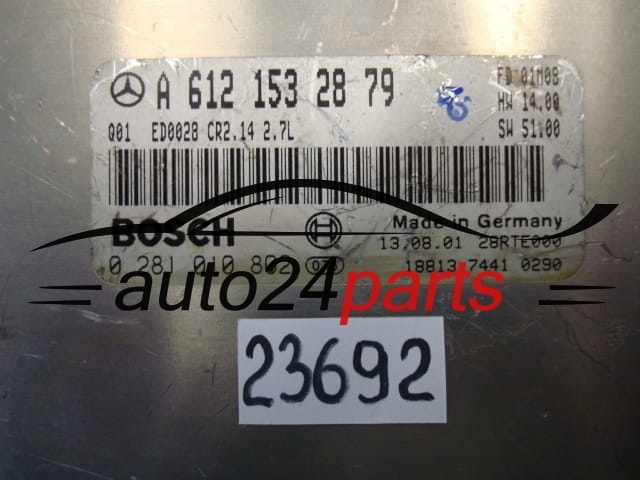MERCEDES W203 BOSCH 0281010802, A 612 153 28 79, A6121532879, CR2.14