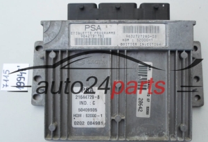 KOMPUTER STEROWNIK SILNIKA CITROEN XSARA PICASSO 1.8 Sagem 21644729-8, 216447298, PSA 9642191780, 9632727280-03  - 19947 