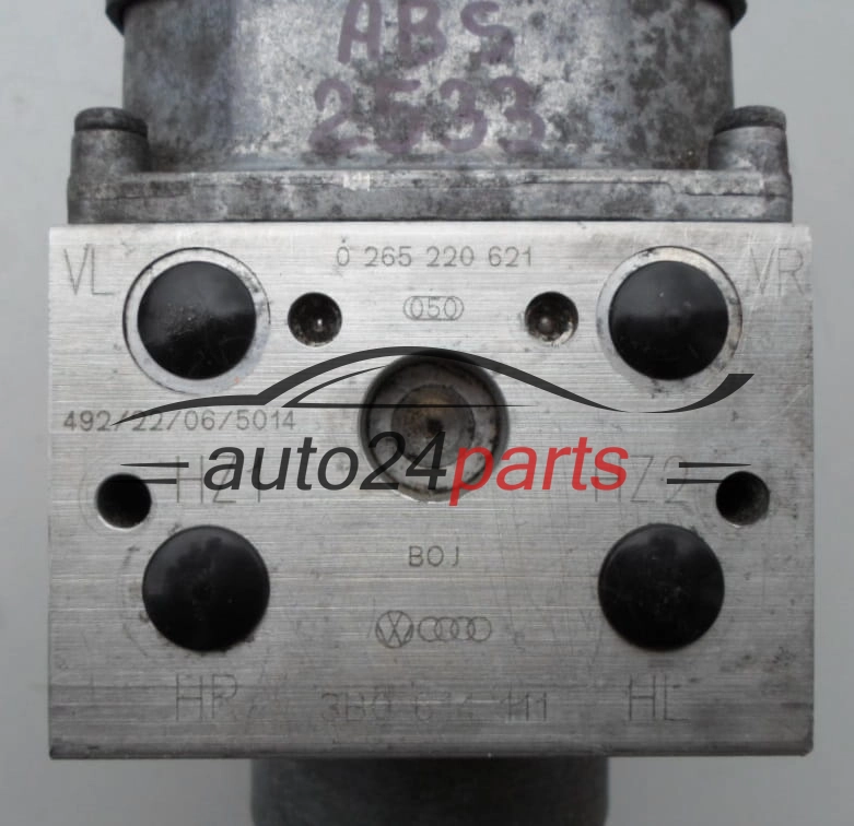 Αντλία αβς AUDI A4 A6 A8 PASSAT SKODA SUPERB BOSCH 0 265 220 621, 0265220621, 3B0 614 111, 3B0614111, 0 273 004 573, 0273004573