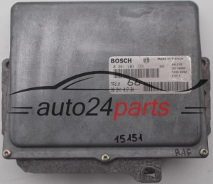 KOMPUTER STEROWNIK SILNIKA PEUGEOT CITROEN BOSCH 0 261 203 735, 0261203735, 96 241 017 80, 96241017 80 - 15151