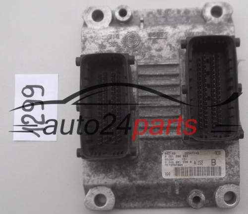 ECU ENGINE CONTROLLER FIAT BRAVO 1.2 16V BOSCH 0261206983, 0 261 206 983, 00468019900, 0 046 801 990 0, 4680199, ME73H4F004, 26SA7143 