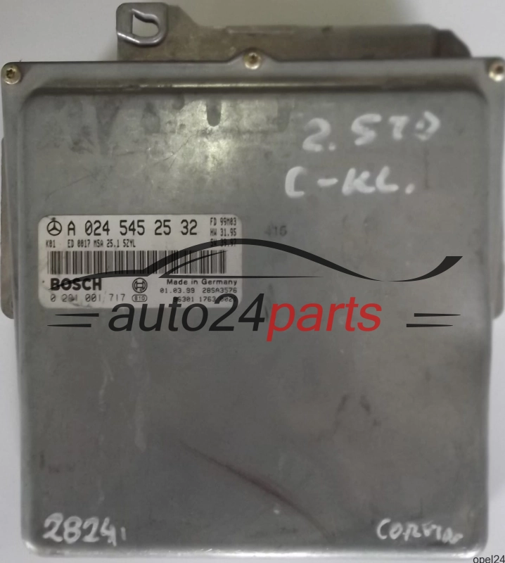 calculateur moteur pour mercedes w202 c250 2.5td