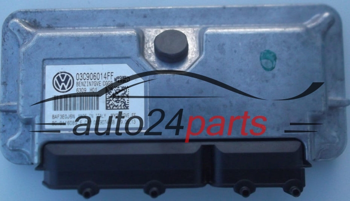 Μονάδα Ελέγχου Κινητήρα VOLKSWAGEN POLO 1.4 MAGNETI MARELLI MY2 7GVE.FF,  03C 906 014 FF, 03C906014FF, BC.0116089.E