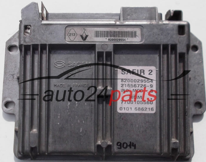 MOTORSTEUERGERÄT ECU STEUERGERÄT RENAULT TWINGO 1.2 Sagem 21656726-9