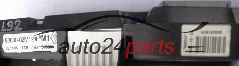 TOYOTA AURIS 2.0 D-4D A2C53214619 A2C53244987, 8380002M12, 83800-02M12
