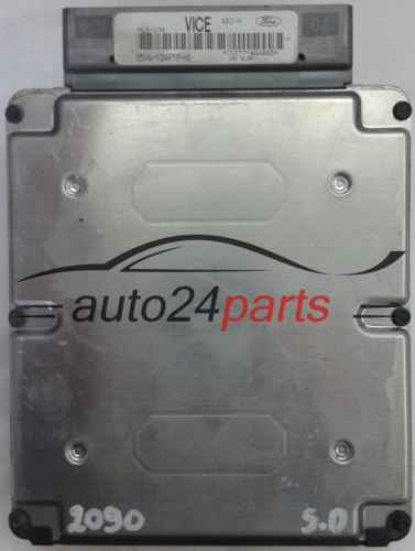 KOMPUTER STEROWNIK SILNIKA FORD GALAXY 2.0 95VW-12A650-HD, 95VW12A650HD MLE-238 VICE EEC-V - 2090, 3789 KMPL., 6549, 7162