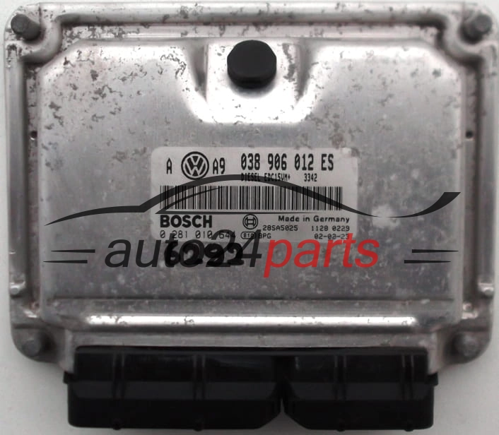 ΜΟΝΑΔΑ ΕΛΕΓΧΟΥ ΚΙΝΗΤΗΡΑ VW VOLKSWAGEN GOLF BORA 1.9 SDI AQM 038906012ES