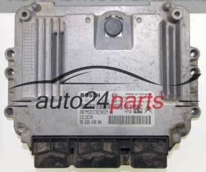 MOTORSTEUERGERÄT ECU STEUERGERÄT  CITROEN BERLINGO PEUGEOT PARTNER 1.6 HDI BOSCH 0 281 012 619, 0281012619, 96 639 439  80, 9663943980, 9653958980, EDC16C34 