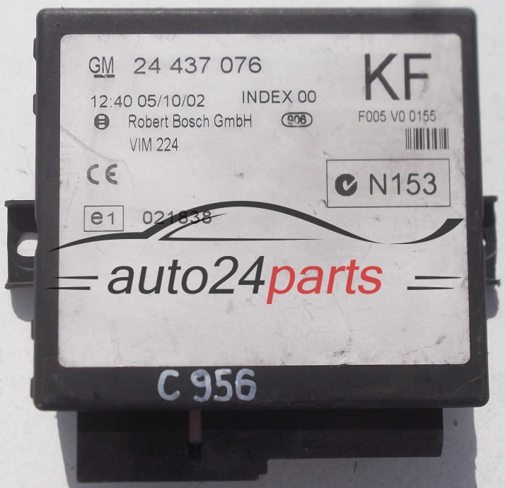 GM 24 437 076 KF, GM24437076KF, 24437076KF