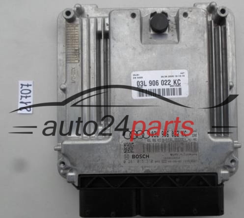 AUDI A4 2.0 TDI BOSCH 0 281 015 310, 0281015310, 03L 906 022 KC, 03L906022KC, 03L 906 022 B, 03L906022B 