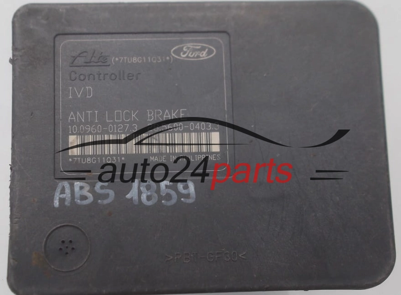 ABS CENTRALINA POMPA FORD FOCUS C-MAX FoMoCo 8M51-2C405-AA,  ATE 10.0206-0322.4,  10.0960-0127.3