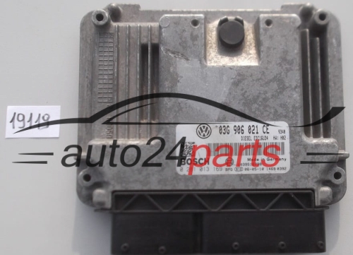 Motorsteuergerät  VOLKSWAGEN 0281013169 03G906021CE EDC16U34