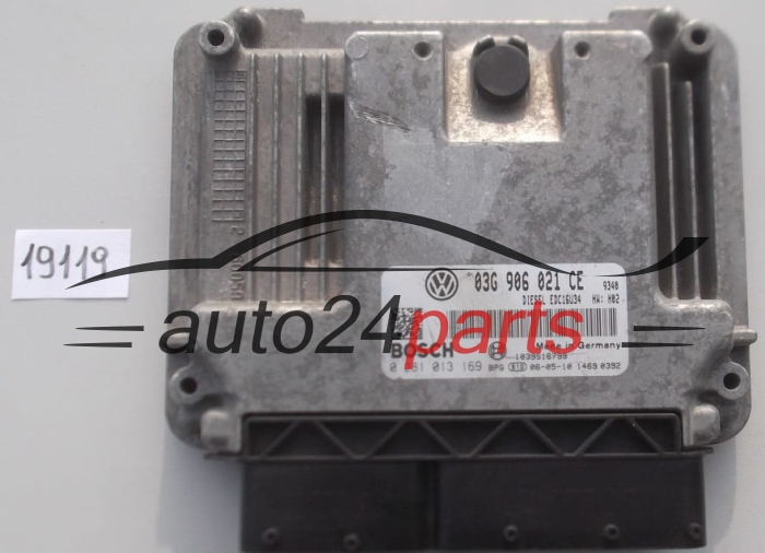 Centralina motore  VOLKSWAGEN 0281013169 03G906021CE EDC16U34